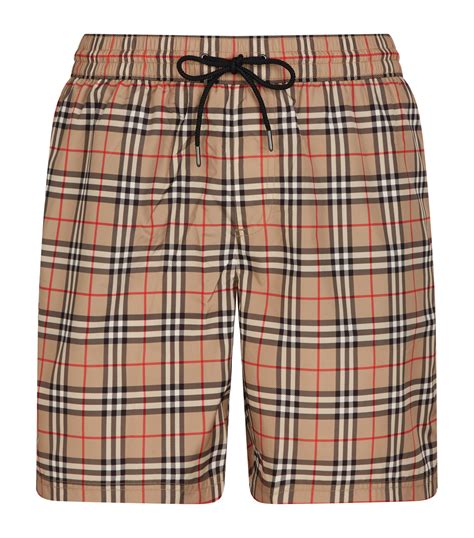 burberry swimming trunks kids|burberry check drawcord swim shorts.